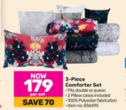 3 Piece Comforter Set-Per Set