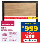 Steel & Rose Lydia Headboard