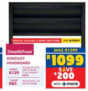 Steel & Rose Kingsley Headboard