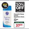 Peaceful Sleep Insect Repellent Stick-30g
