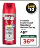 Mortein Multi Insect Repellent Aerosol Spray-300ml