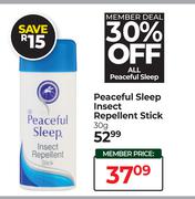 Peaceful Sleep Insect Repellent Stick-30g