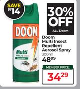Doom Multi Insect Repellent Aerosol Spray-300ml