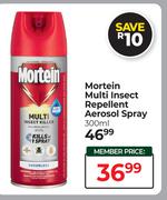 Mortein Multi Insect Repellent Aerosol Spray-300ml