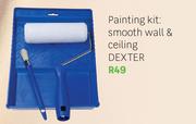 DEXTER Painting Kit: Smooth Wall & Ceiling 