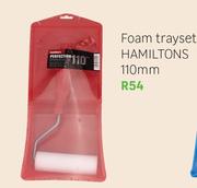 Hamiltons Foam Trayset 110mm