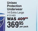 Clemens Unisex Protection Underwear (14 Extra Large) -Per Pack