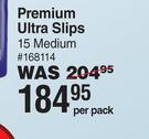 Clemens Premium Ultra Slips (15 Medium)-Per Pack
