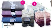 Mainstays 5 Pack Face Cloth Set Assorted-Per Pack 