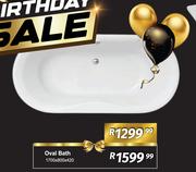 Oval Bath-1700 x 800 x 420