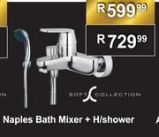 Naples Bath Mixer + H/Shower