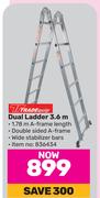 Tradequip Dual Ladder 3.6m