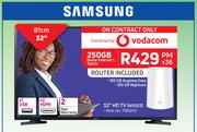 Samsung 32" (81cm) HD TV N5003-On 250GB Home Internet L Top Up