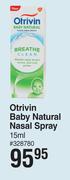 Otrivin Baby Natural Nasal Spray-15ml