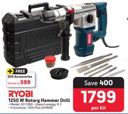 Ryobi 1250W Rotary Hammer Drill ED-1260