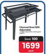 Charcoal Braai 900 Adjustable 