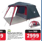 Campmaster Family Cabin 490 Tent