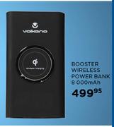 Volkano Booster Wireless Power Bank 8000mAh