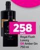 Royal Flush Luxury Or Amber Gin-750ml Each