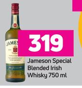 Jameson Special Blended Irish Whisky-750ml
