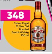 Chivas Regal 12 Year Old Blended Scotch Whisky-750ml