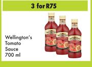 Wellington's Tomato Sauce-For 3 x 700ml