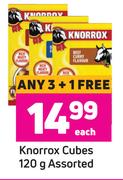 Knorrox Cubes Assorted-120g Each