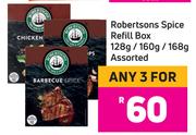 Robertsons Spice Refill Box 128g/160g/168g Assorted- For Any 3