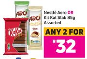 Nestle Aero Kit Kat Slab 85g Assorted- For Any 2