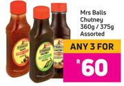 Mrs Balls Chutney 360g 375g Assorted- For Any 3