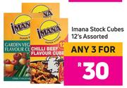 Imana Stock Cubes 12's Pack Assorted- For Any 3