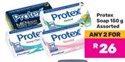 Protex Soap Assorted-For Any 2 x 150g