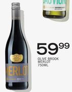 Olive Brook Merlot-750ml