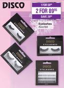 Disco Eyelashes Assorted-For 1
