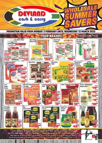 Devland Cash & Carry : Wholesale Summer Savers (03 February - 12 March 2025)