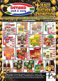 Devland Cash & Carry : 35th Birthday Promotion (03 October - 06 November 2024)