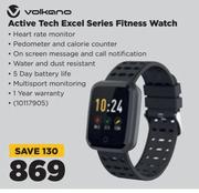volkano Active Tech Excel Series Fitness Watch