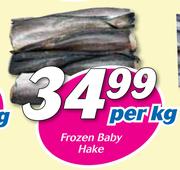Frozen Baby Hake-Per Kg