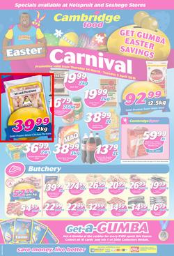 Cambridge Food Nelspruit & Seshego : Easter Carnival (24 Mar - 5 Apr 2016), page 1