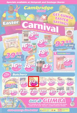 Cambridge Food Nelspruit & Seshego : Easter Carnival (24 Mar - 5 Apr 2016), page 1