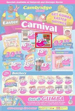Cambridge Food Nelspruit & Seshego : Easter Carnival (24 Mar - 5 Apr 2016), page 1