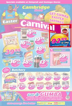 Cambridge Food Nelspruit & Seshego : Easter Carnival (24 Mar - 5 Apr 2016), page 1