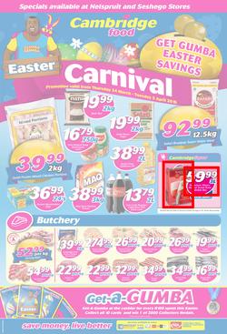 Cambridge Food Nelspruit & Seshego : Easter Carnival (24 Mar - 5 Apr 2016), page 1