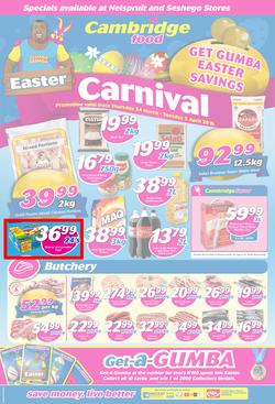 Cambridge Food Nelspruit & Seshego : Easter Carnival (24 Mar - 5 Apr 2016), page 1