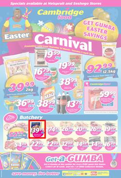 Cambridge Food Nelspruit & Seshego : Easter Carnival (24 Mar - 5 Apr 2016), page 1