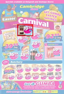 Cambridge Food Nelspruit & Seshego : Easter Carnival (24 Mar - 5 Apr 2016), page 1