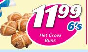 Hot Cross Buns-6's