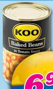 Koo Baked Beans In Tomato Sauce-410g