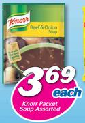 Knorr Packet Soup Assorted-Each