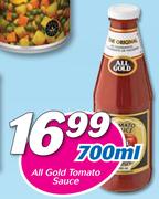 All Gold Tomato Sauce-700ml